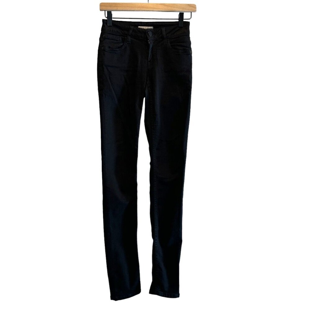 Alice + Oliviaβ Black Skinny Jeans Size 24 Style C000178500